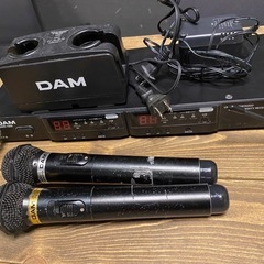 DAMワイヤレスマイク2本セット