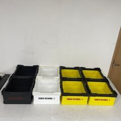 【TOWER RECORDS】 タワーレコード CDコンテナ 8個セット J0363の画像