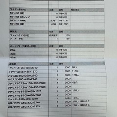 大特価‼️DIY等に‼️無くなり次第終了‼️断熱材各種
の画像