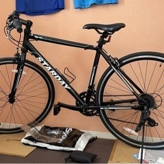 クロスバイク 自転車 700x25C シマノ製14段変速