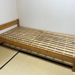 無印良品　シングルベッド　
