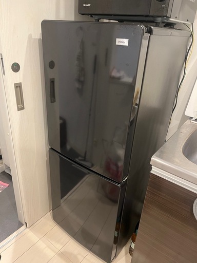 ハイアール冷蔵庫148L 9/30までに買い手がなければ業者処分予定