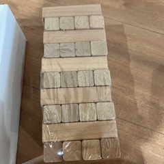 ①☆新品☆おもちゃ　ゲーム　ぐらぐら積み木ナチュラル　　ジェンガの画像