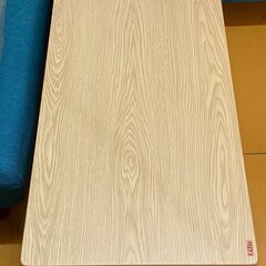 ニトリ　折りたたみテーブル　ラポール　ナチュラルの画像