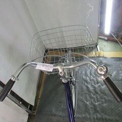 D758　★限定特価★ 中古自転車 【　26インチ　ママチャリ　青 】 の画像