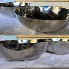 【韓国冷麺器】ステンレス冷麺器　22.5cm（内径）2個セットの画像