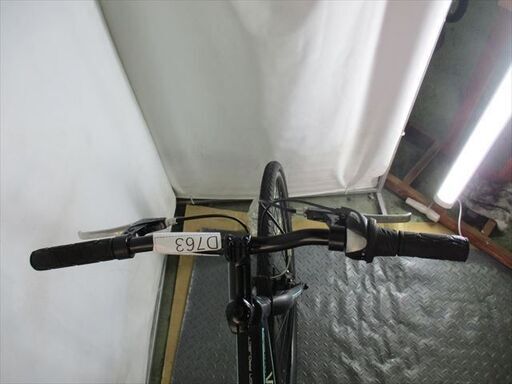 Ｄ763　★16800円★整備済み スポーツ中古自転車 【クロスバイク　黒　クロスＳＩＭ　アルミ】
