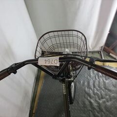 Ｄ764　★10000円★　ミニベロ中古自転車 【20インチ 　カーキ】の画像