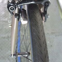Ｄ766　★16800円★整備済み クロスバイク中古自転車 【OSSO　ブラウン　46ｃｍ】の画像