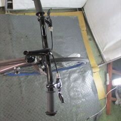Ｄ766　★16800円★整備済み クロスバイク中古自転車 【OSSO　ブラウン　46ｃｍ】の画像