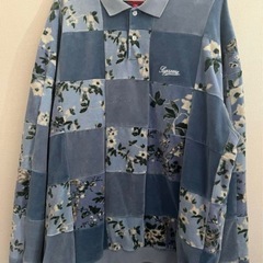 Supreme Floral Patchwork Velour ...