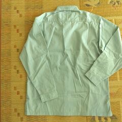 【未使用】作業着　長袖シャツ　Lサイズの画像