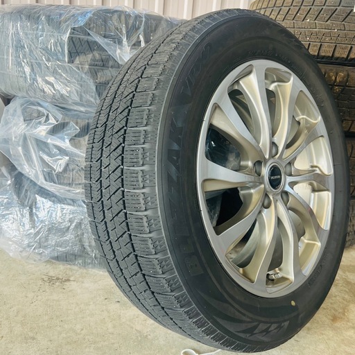 BRIDGESTONE　215/60R17 スタッドレスタイヤ＋ホイールセット　4本