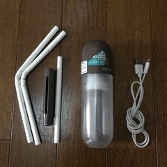 plus more　ポータブル加湿器　ブラウンの画像