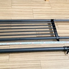 カインズ　強力つっぱり棒&つっぱり棚　マットブラック