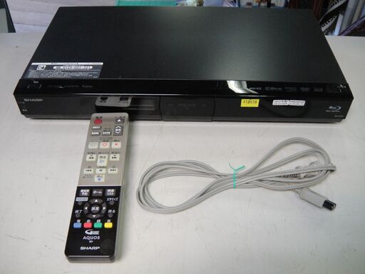 【④】2013年製　シャープSHARP　ブルーレイディスクレコーダー　BD-S520　BDレコーダー