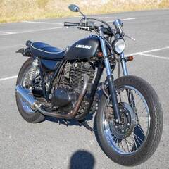 Kawasaki カワサキ 250TR キャブ車 ブラック おし...
