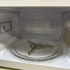 【ドリーム川西店御来店限定】日本美的(株）60Hz専用電子レンジ　CF-AM171-6／クリーニング済み 【2002038255600618】の画像