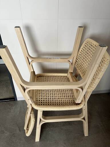 IKEA VOXLÖV ヴォックスローヴ 2脚 ほぼ新品