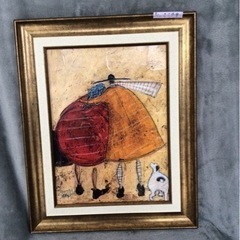 【値下げしました】サムトフトサムトフト 絵画　ハグしょう額サイズ...