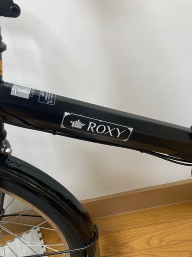  ロキシー走行距離少ない室内保管、折り畳み自転車20インチ6段変速ギア、空気入れあげます