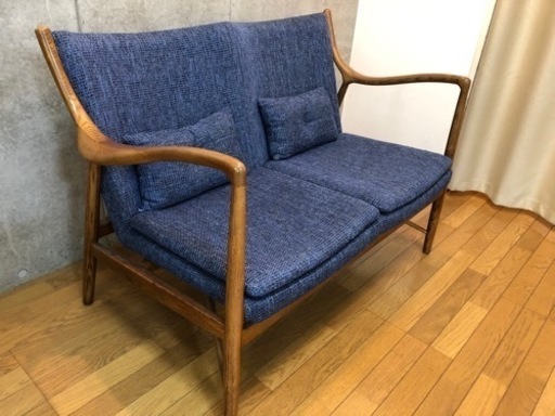 noce  ノーチェ　ソファー　
ソファ　2人掛け　ブルー
