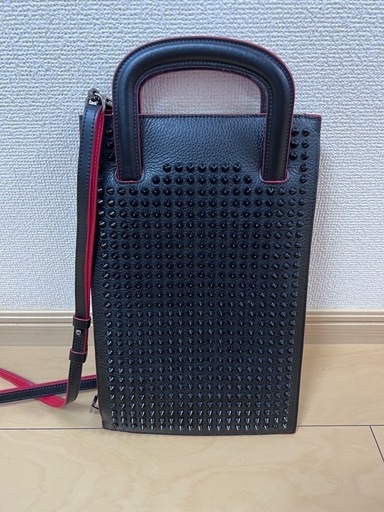 Christian Louboutin クリスチャン ルブタン 3WAY トリックトラック スモール ショルダーバッグ クラッチバッグ ハンドバッグ スタッズ