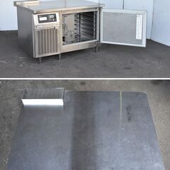 ≪zyt1617ジ≫ fujimak/フジマック ブラストチラー＆フリーザー FRBCT6 コールドテーブル型 三相200V 動作未確認/現状品 中古厨房機器/宮城県仙台市 60721-13の画像
