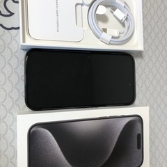 値下げ iphone15pro 256g ブラック バッテリー状態100%