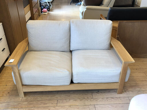無印良品　２人掛けソファ【トレファク桶川店】