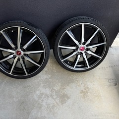 軽用17インチホイールタイヤ付きの画像