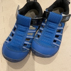 🌟IFME イフミー　キッズ　男の子　スニーカーサンダル　21cmの画像