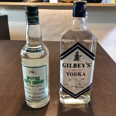 スピリッツ　ウォッカ　2本新品未開封