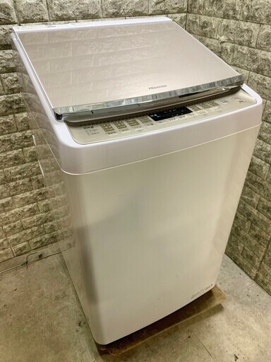 大阪送料無料★3か月保障付き★洗濯機★2021年★ハイセンス★10kg★HW-DG10A★S-499