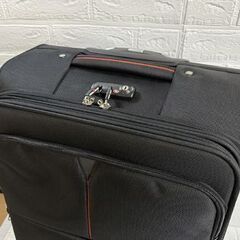 レジェンドウォーカー 4031-61 中型 ソフトキャリーケース 旅行バッグ スーツケース 4輪 Legend Walker ブラック/オレンジ  札幌市白石区 白石店 の画像