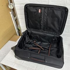 レジェンドウォーカー 4031-61 中型 ソフトキャリーケース 旅行バッグ スーツケース 4輪 Legend Walker ブラック/オレンジ  札幌市白石区 白石店 の画像