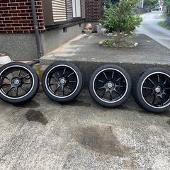 エンケイ RSM9 18インチ PCD100 4本セット　