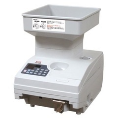 【新品未使用品】単一硬貨・メダル計数機 大容量・高速・簡単シンプ...