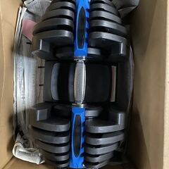 【引き取り先決定】未使用品 1点 ダンベル 可変式 40kg ア...