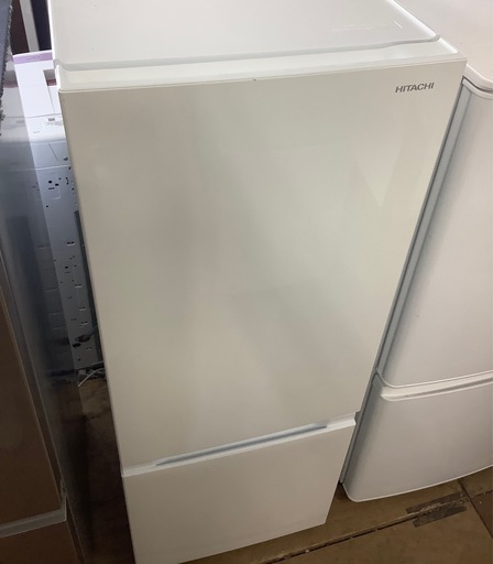 【引き取り限定中古品】  HITACHI    154L  冷蔵庫  2021年製