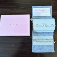 Samantha Vega 水色 キーケース　コインケース