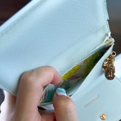 Samantha Vega 水色 キーケース　コインケースの画像