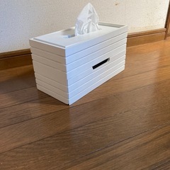 引き出し付き小物入れ　テッシュケース　収納家具　ナチュラル　雑貨屋さんの画像
