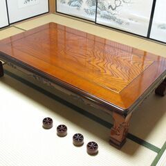 家具調こたつ　(ローテーブル、座卓として使用出来ます。)  15...