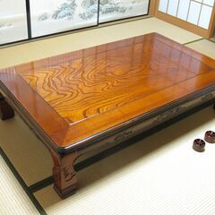 家具調こたつ　(ローテーブル、座卓として使用出来ます。)  150ｃｍ×90ｃｍｘ35ｃｍの画像