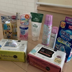 未使用品あり！
フェイスマスク、洗顔フォーム、日焼け止め　各種