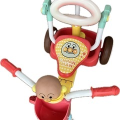 アンパンマン 折りたたみ三輪車　それいけ!アンパンマンの画像