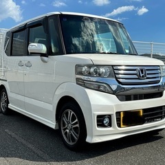 平成25年 N-BOX＋カスタム 車検令和8年4月までついています
