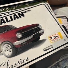 AUSTRALIAN EH UTE ブリキ看板 ブリキ ナンバープレート インテリア おしゃれ 雑貨 の画像