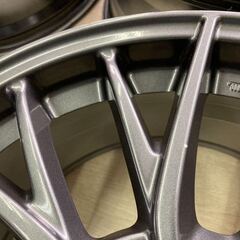 スバル WRX STI純正◆8.5J 18in+55 5/114.3◆6POTキャリパー対応!!レヴォーグ レイバック S4 フォレスター等!!流用やスタッドレス用にの画像